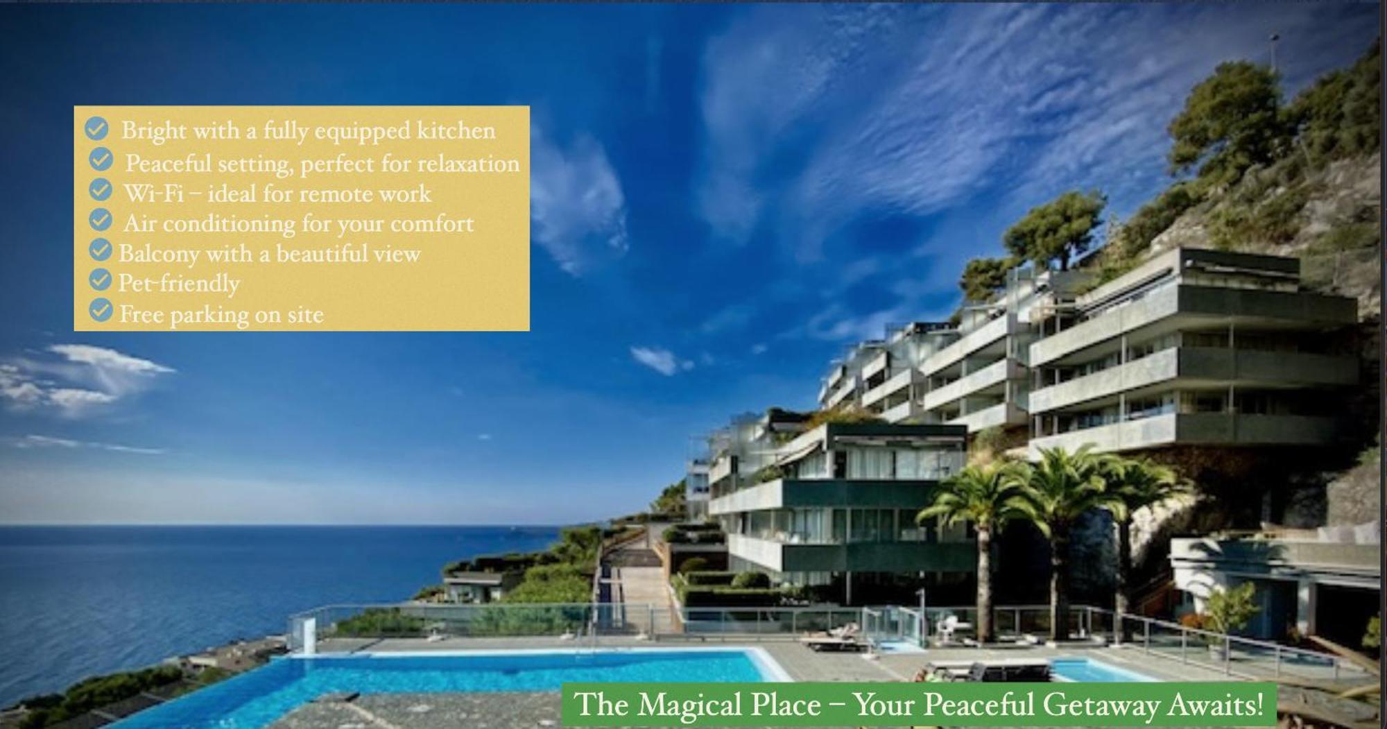Sunny Home Costa Plana-Monaco -Cap D'Ail Cap-d'Ail Exterior photo