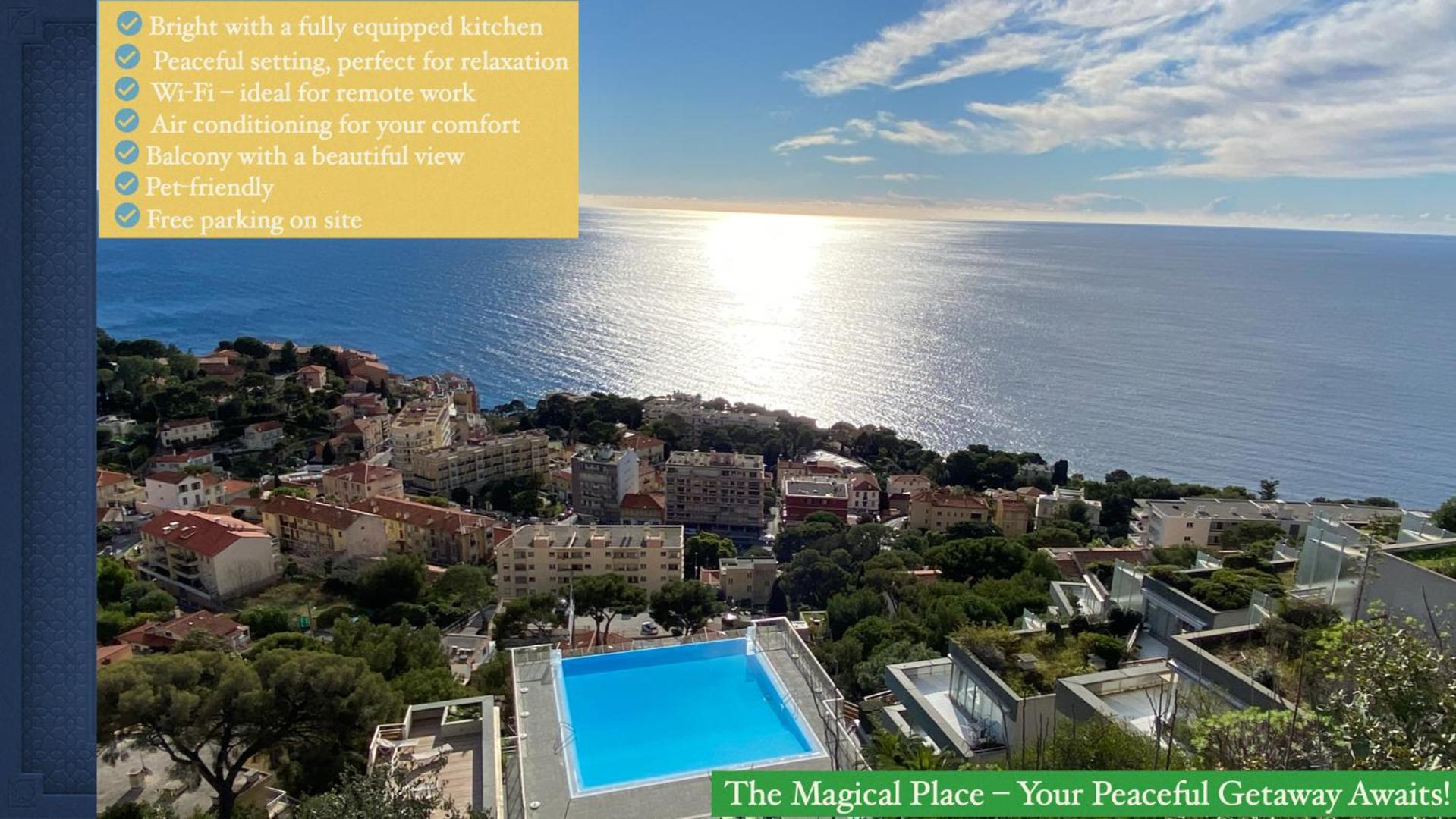 Sunny Home Costa Plana-Monaco -Cap D'Ail Cap-d'Ail Exterior photo